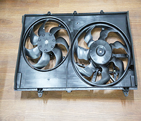 Dual Electric Radiator Fan Assembly OE 24350874 para sa Chevrolet Captiva Baojun 530